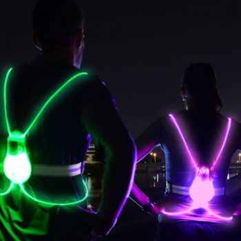 Test du gilet LED Noxgear - Vélo route - Cyclisme, cyclosport