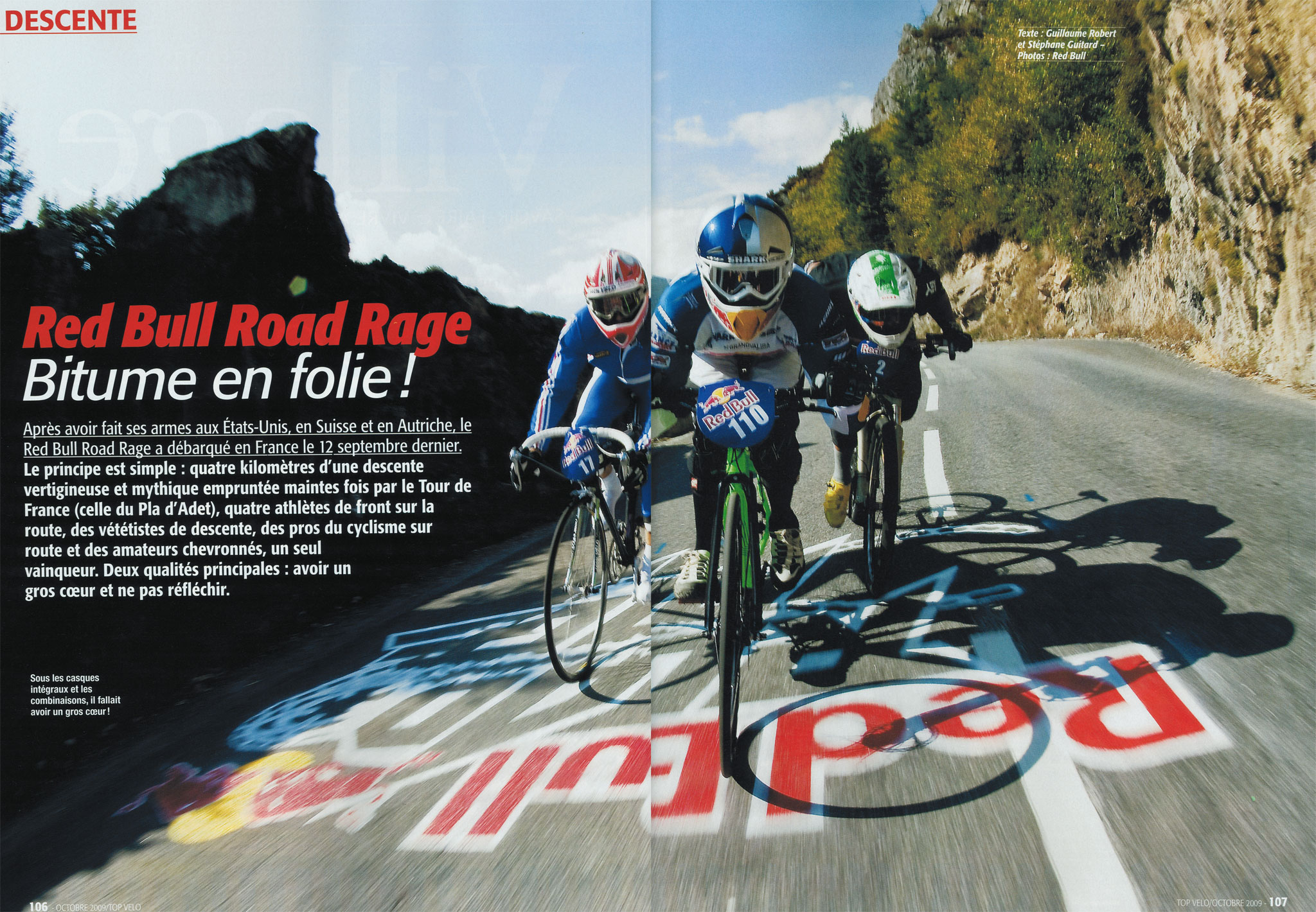 Casque red bull velo route deals