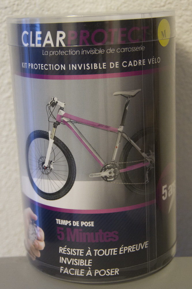 film protection cadre Vélo Route Vélo course invisible